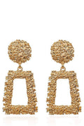 Gold Celebrity Inspired Geometric Earrings