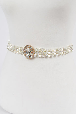 Elastic Pearl Belt (S-XL)