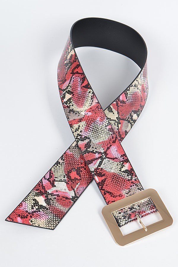 Multi Snake Print Plus Size