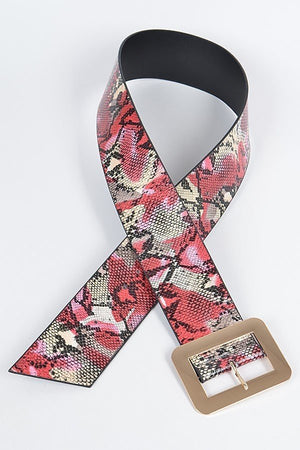 Multi Snake Print Plus Size