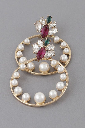 09052021 Luxury Fruit Pearls Earrings