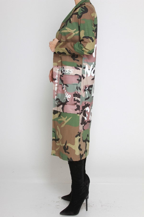 10262021 THERE IS NOTHING LIKE A SISTAH' GRAPHIC DESIGN CAMO JACKET