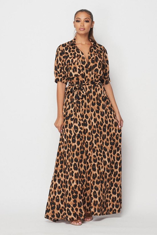 09082021 Leopard Print Maxi Dress