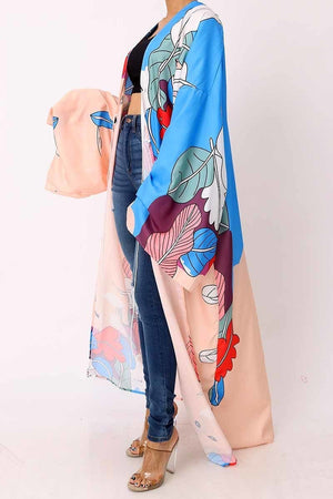 030123 The Paradise Azul Duster One Size Fit All