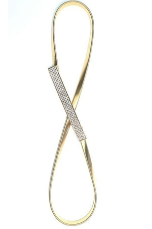 Rhinestone Bar Spring Belt (S-XL)