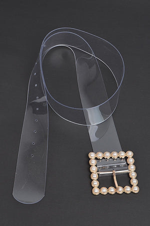 09142021 CLEAR Pearl Square Plus Belt