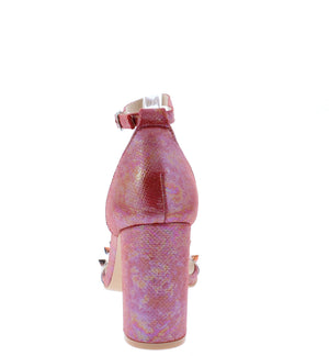 Fuchsia Shimmer Women's Heel