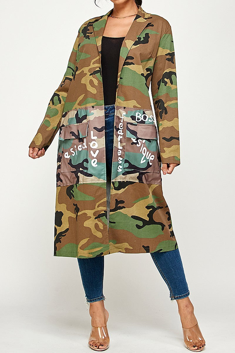 10262021 THERE IS NOTHING LIKE A SISTAH' GRAPHIC DESIGN CAMO JACKET