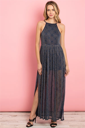 09152021 Navi Speaking Long Dress