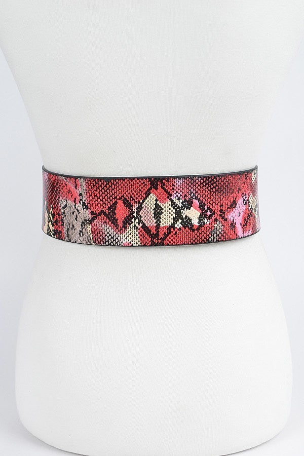 Multi Snake Print Plus Size