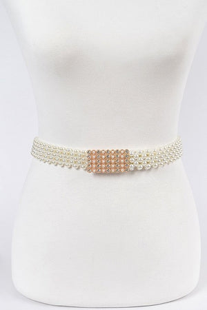 Elastic Pearl Belt (S-XL)