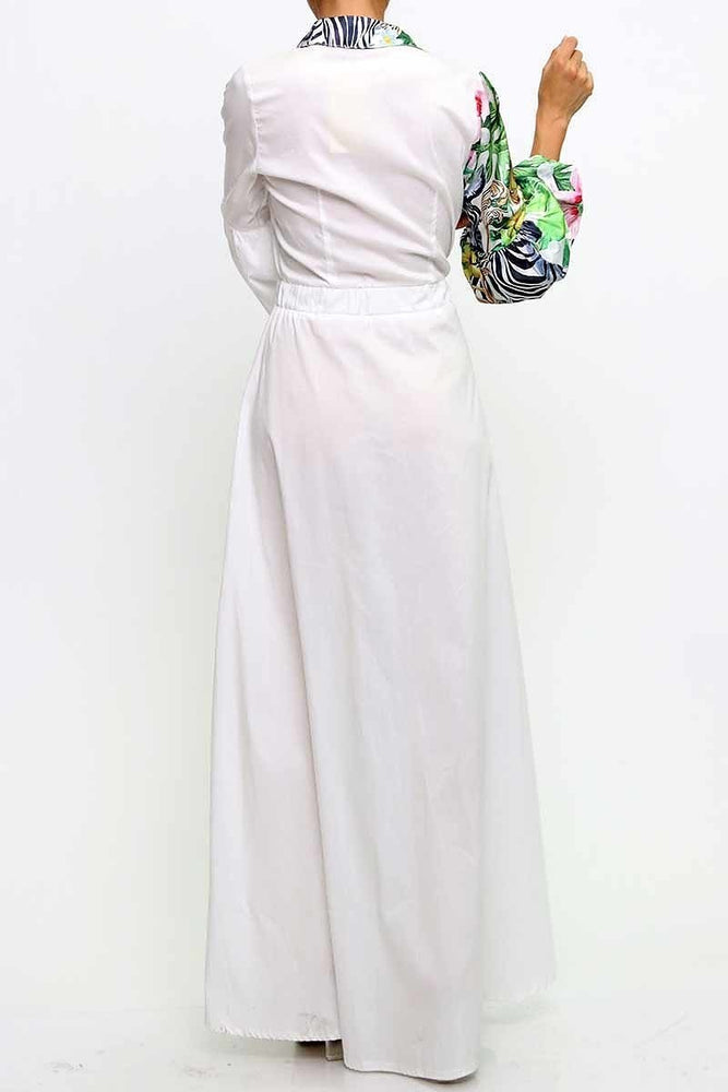 08312021 The Eyes of Fatimah Graffiti Escape Maxi Dress