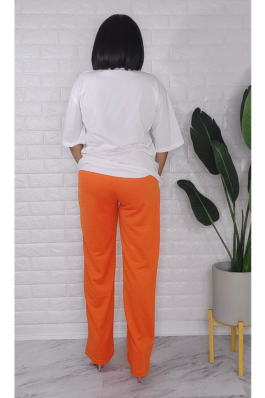 031623 The ladies with the Orange Cap Pant & Top Set