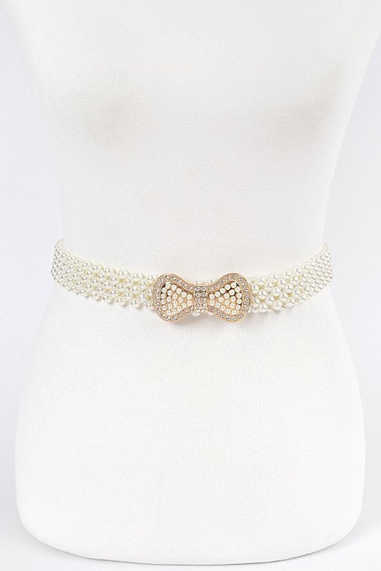 Elastic Pearl Belt (S-XL)