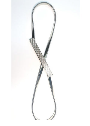 Rhinestone Bar Spring Belt (S-XL)