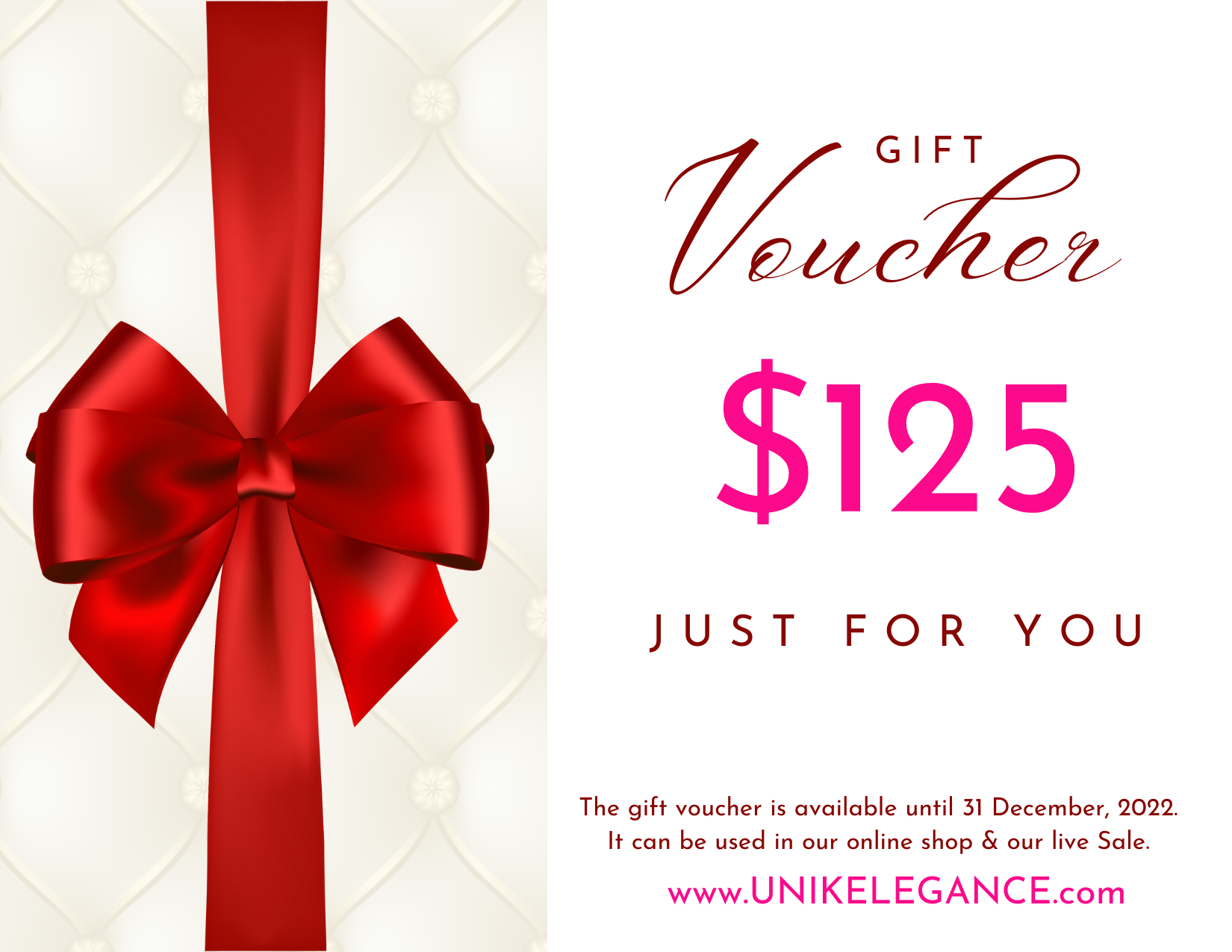 UNIK-ELEGANCE Gift Card