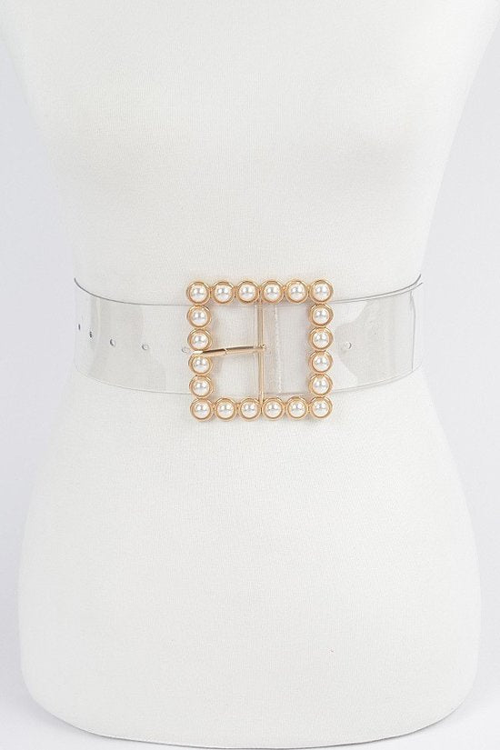 09142021 CLEAR Pearl Square Plus Belt