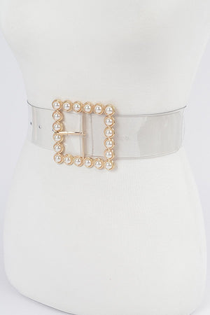 09142021 CLEAR Pearl Square Plus Belt