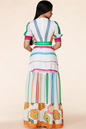 09152021 Cartagena Florals Maxi Dress